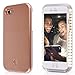 Spruce Selfie LED Light Case for iPhone 6/6s/6p/7 Cover with Rechargeable Backup (Rose Gold, 6/6s Plus)