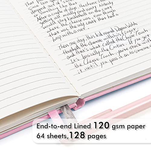 feela 5 Pack Notebooks Journals Bulk, Hardcover