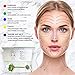 Anti-Aging Jade Roller For Face 100% Real Natural Jade Stone | Handmade Facial Roller For Double Chin | Healing Slimming Massager For Skin Rejuvenation and Slimming Double Rollers - GLOW'N BEAUTY