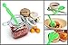 GET & COOK Salad Servers, Salad Hands, Kitchen Tongs for Cooking Multifunctional Set of 2 – 11 Inch. Bonus- ebook «Top 10 best recipes for fruits and vegetables salads» by GET & COOK