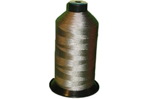 ITEM4EVER Bonded Nylon Sewing Thread T270 v-277 800yds for Outdoor, Leather (Gray)