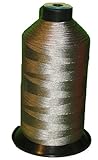Item4ever® Grey Gray Bonded Nylon Sewing Thread T210 #207 1000 Yard for Outdoor, Leather, Upholstery