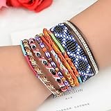 Nierstein Hand-Woven Colored Hipanema Bracelet