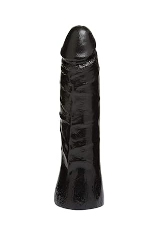 Vac-u-Lock by Doc Johnson black Code Edition- The Naturals - 18 cm lang - Durchmesser 55 mm