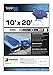 Dry Top Multi-Purpose Medium Duty Tarp, 10x20 Feet, Blue