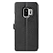 Galaxy S9 Case, AICase [ Window View ] Lightweight PU Leather Magnet Closure Flip View 360 Degree Full Body Protection Case Flip Folio Stand Cover for Samsung Galaxy S9 (Black)