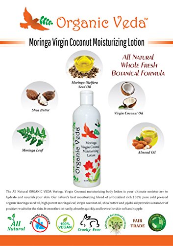 All Natural Organic Moringa Virgin Coconut Body Butter. ★ Moringa Leaf Oil ★ Moringa Seed Oil ★ Virgin Coconut ★ Shea Butter ★ Lavender ★ Almond Oil ★ Plant Based Natural Vitamins and Minerals. ★ Advanced Herbal Formula ★ 100% Natural an - Thumbnail 4