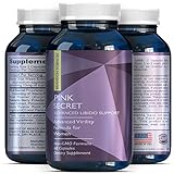 Pure and Potent Female Libido Booster Supplement With Horny Goat Weed, Icariin Enhancer, Burn Belly Fat and Build Muscle, Boost Sex Drive With Ginseng + L Arginine Supplement + Saw Palmetto