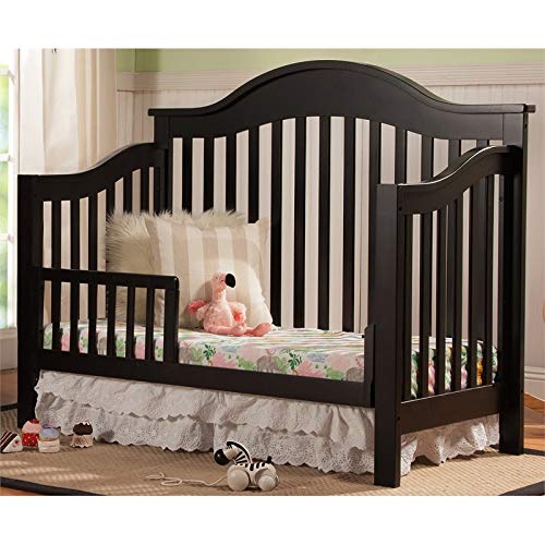 DaVinci Jayden 4in1 Convertible Crib with Changing Table in Ebony