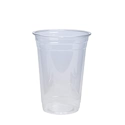 GUSTO [20 oz. - 100 Pack] Crystal PET Clear Plastic