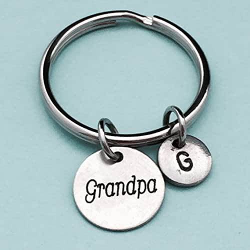 Grandpa keychain, grandpa charm, Father's Day keychain