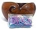 Yarn Bowl - Wooden, Handmade, Portable Yarn Holder WITH Stitch Markers Bundle - 6