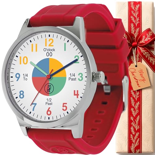 OWLCONIC Analog Kids Watch - Girls & Boys Watches Ages 7-12 - Kids Analog Watch - Telling Time Teaching Tool - Gift Watches for Girls and Boys
