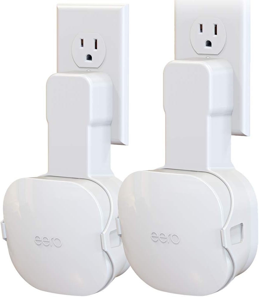 [Upgraded] Wall Mount Holder for eero mesh WiFi Router, Fit