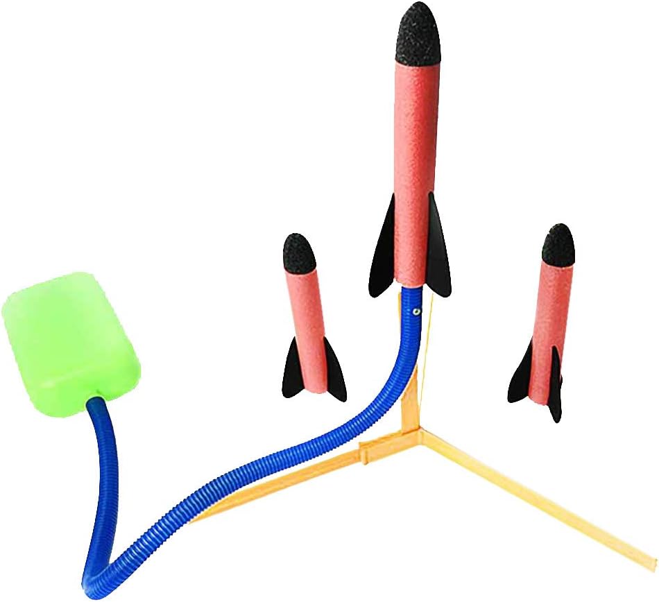 hand pump rocket toy