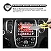 RUIYA TEMPERED GLASS Protector Compatible for 2017 2018 Chevrolet Trax MyLink 7-Inch In-Dash, HD Clear Car Navigation Screen Protective Film