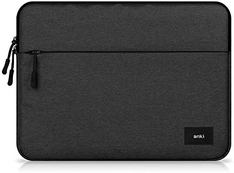 11 inch Canvas Laptop Sleeve Case for 11.6” Lenovo IdeaPad 130s, 120s | Flex 11 | Lenovo 300e 500e Chromebook, 11.6”Asus VivoBook| Asus Chromebook C202SA | C223NA, XIDU PhilBook (Black)