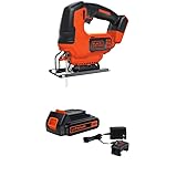 BLACK+DECKER 20V MAX Jig Saw with Lithium Battery