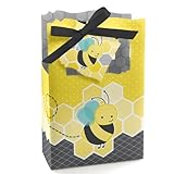 Honey Bee - Baby Shower or Birthday Party Favor Boxes - Set of 12