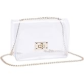 COROMAY Clear Purse for Women, Clear Bag for Stadium Events, Transparent Stadium Purse