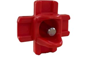 Carolina Coops 5 Pack Horizontal Side Mount Chicken Waterer Nipples for Poultry Water Systems, Leak-Free Guarantee, Made in D