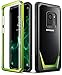 Galaxy S9 Case, Poetic Guardian [Scratch Resistant Back] [360 Degree Protection] Full-Body Rugged Clear Hybrid Bumper Case with Built-in-Screen Protector for Samsung Galaxy S9 Green