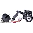 RMSTATOR Replacement for 3-Pos. Ignition Key Switch Suzuki LTZ 400 Quadsport Z400 LTZ400 2003-2008 | OEM Repl.# 37110-07G30 37110-07G31