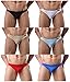 YKC Men Briefs Low Rise Ice Silk Sexy Bikinis Seamless Underwear