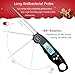 Fubosi Instant Read Meat Thermometer Super Fast Digital Thermometer with Backlight & Calibration Cooking Thermometer for Food, Candy, Milk, Tea, BBQ, Grill Smokers