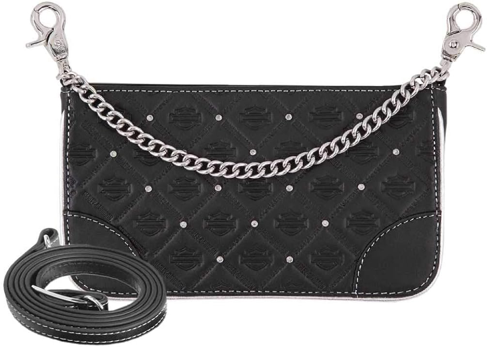 studded chain bag
