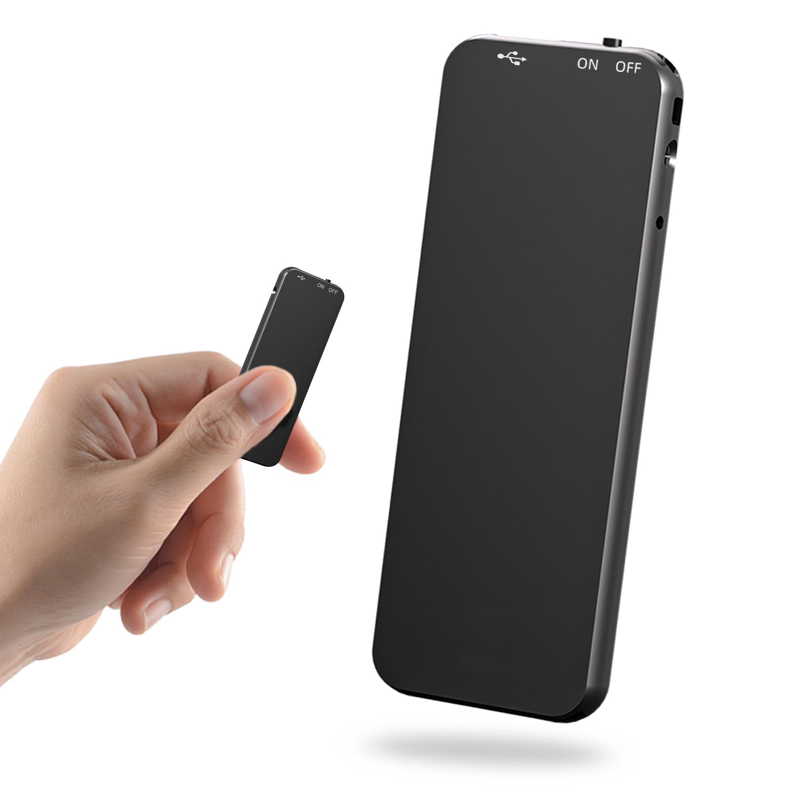 Vivaniir 40H Voice Recorder, 64GB Digital Voice Activated Recorder with 750 Hours Recording Storage and PCM Noise Reduction, Voice Recorder for Recoding Lectures Meetings Interviews (64GB)