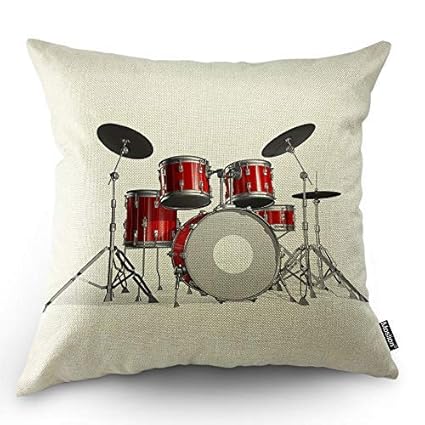 Amazon Com Music Pillowcases Rock N Roll Jazz Musical Instrument