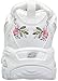 Skechers Women's Bright Blossoms Sneaker,white,8 M US