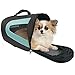 Soft Sided Dog Carrier , Pet Travel Portable Bag Home for Dogs,Suitable for Small Pets (Skyblue)