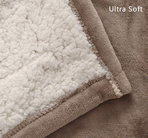 image for MARQUESS Electric Blanket Microplush Sherpa and Reversible Flannel Was