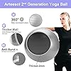 arteesol-Exercise-Ball-Gym-Ball-Anti-Burst-Yoga-Ball-45cm55cm65cm75cm-Extra-Thick-Swiss-Ball-with-Pump-for-Fitness-Birthing-Physio-Balance-Pilates Blackace arteesol Exercise Ball, Gym Ball Anti-Burst Yoga Ball, 45cm/55cm/65cm/75cm Extra Thick Swiss Ball with Pump…