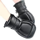 iBaikal Lockable Padded Bondage Mitts Sex Toy