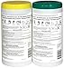 Amazon Brand - Solimo Disinfecting Wipes, Lemon Scent & Fresh Scent, Sanitizes/Cleans/Disinfects/Deodorizes, 75 Count (Pack of 2)