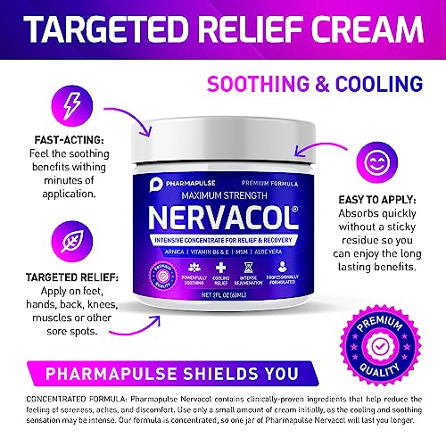 Neuropathy Nerve Relief Cream Maximum Strength Cream for Feet, Hands