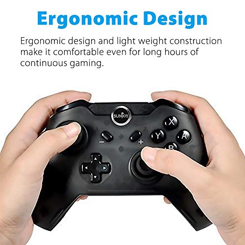 image for Sunjoyco Wireless Remote Controller Compatible with Nintendo Switch, W