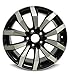 For 09-11 Honda Civic 17 Inch Machined Black Aluminum Rim - OE Direct Replacement - Road Ready Car Wheel
