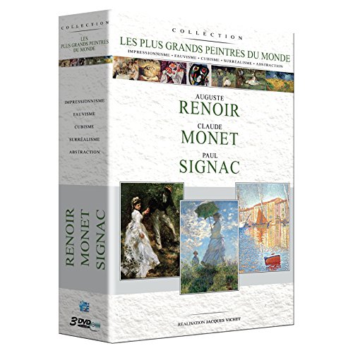 Les Plus Grands Peintres Du Monde : Renoir + Monet + Signac - Pack
