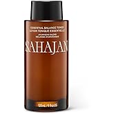 Sahajan Essential Balance Toner with Vitamin C + AHA's | Ayurvedic Clean Gentle Daily Glow Facial Toner | Exfoliates, Refines Texture, Balances, Hydrates | 4 fl oz