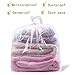 Sarira C 32x39 Inches Comforter Storage Bags Dustproof Moistureproof Jumbo Plastic Storage Bags for Comforter Blanket Clothes and Big Plush Toys Set of 10