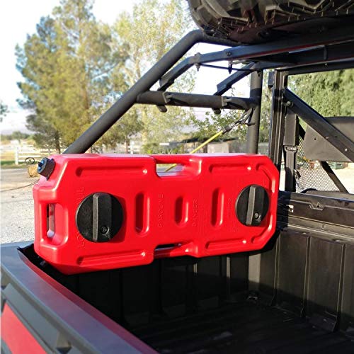 Gas Can, AAIWA 5.28 Gallon Portable Spare Fuel Oil Petrol Diesel Gas Storage Tank for Off Road Car SUV ATV Motorcycle, 20L - Thumbnail 6