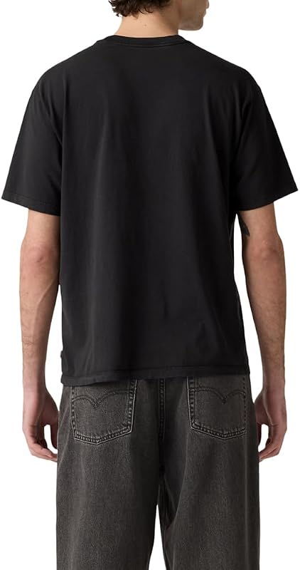 Camiseta Vintage Fit Graphic tee para Hombre (1 Unidad), Ssnl Logo 7 Jet Black, L — foto 4 de 6