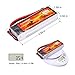 Floureon 11.1V 4500mAh High Power 3S 30C Lipo Battery with Dean-Style T Connector for RC Helicopter Hobby Drone and FPV (5.59x1.89x0.94 Inch)