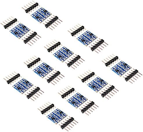 10PCS IIC I2C Logic Level Converter Bi-Directional Module For Arduino by CJRSLRB
