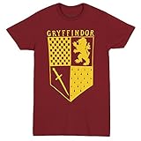 Harry Potter Gryffindor House Crest Adult T-Shirt (Medium)
