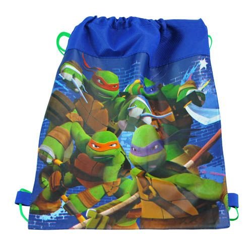 12-Pack Teenage Mutant Ninja Turtles TMNT Non-Woven Sling Bags